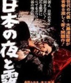 日本的夜与雾 日本の夜と霧            (1960)