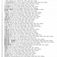 成龙72部电影大合集