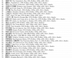 成龙72部电影大合集