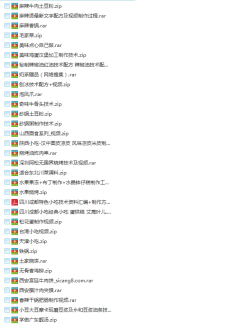 全国各地著名特色小吃配方技术教程 地摊小吃 全套视频资料 2020