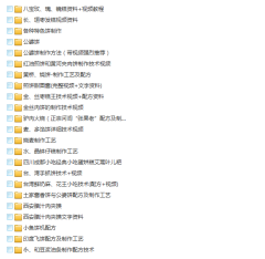 全国各地著名特色小吃配方技术教程 地摊小吃 全套视频资料 2020