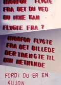 你明知逃不了为毛还要逃，逃避你眼前发生的这一切？那是因为你他妈就是个懦夫！ Hvorfor flygte fra det du ved du ikke kan flygte fra ? Hvorfor flygte fra det billede der trængte til din nethinde. Fordi du er en kujon            (1970)