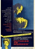 碧窗艳影 Witness to Murder            (1954)